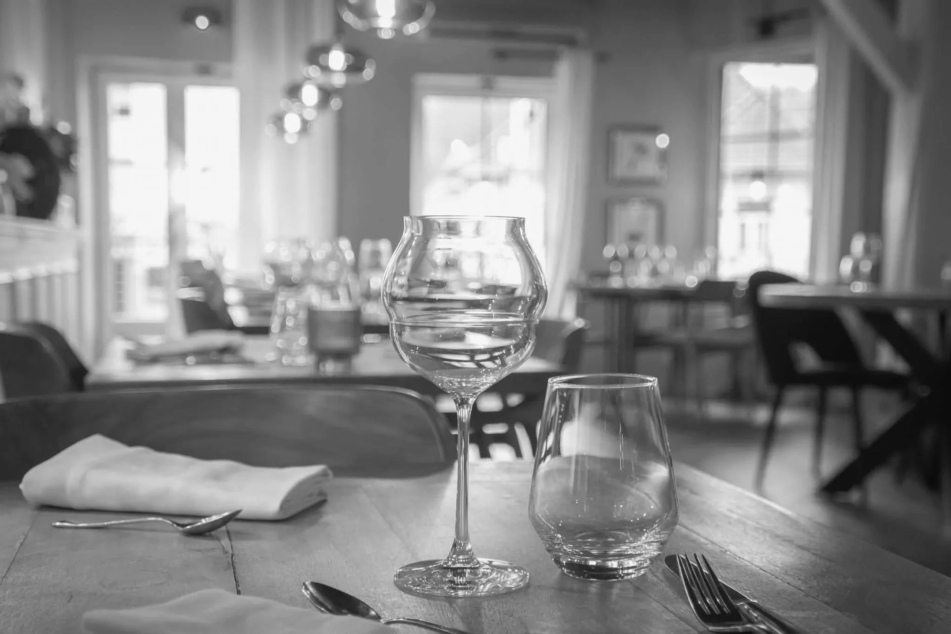 L'ambiance raffinée du restaurant La Batisse II