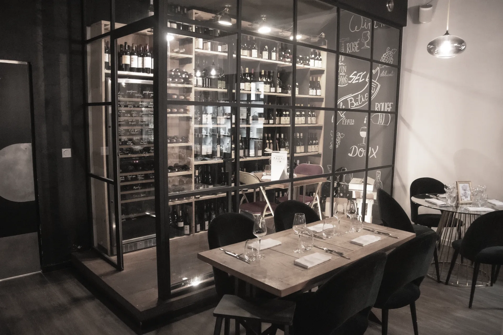 Sélection de vins soigneusement choisis